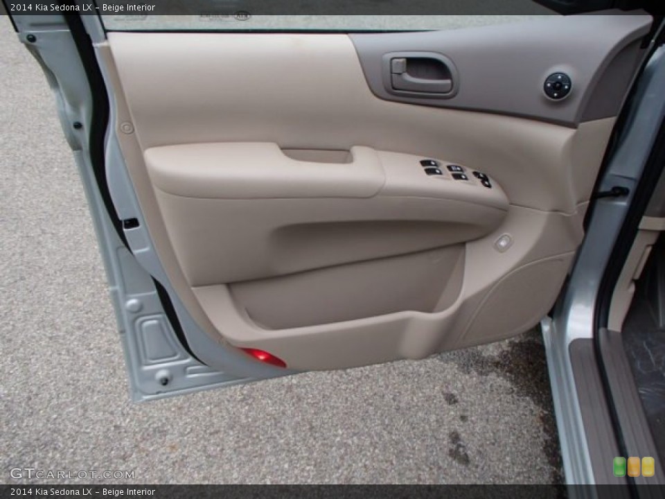 Beige Interior Door Panel for the 2014 Kia Sedona LX #81430311
