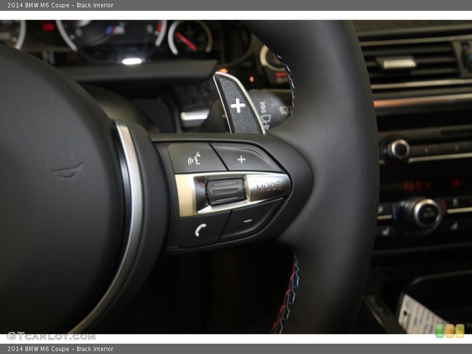 Black Interior Controls for the 2014 BMW M6 Coupe #81430323