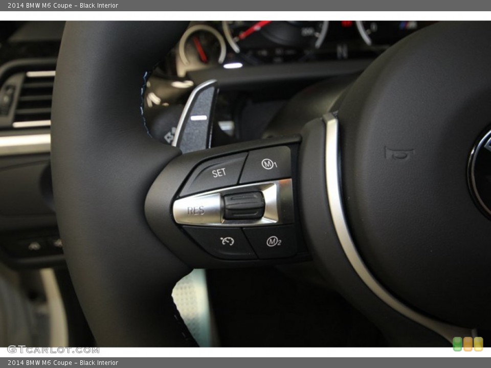 Black Interior Controls for the 2014 BMW M6 Coupe #81430341