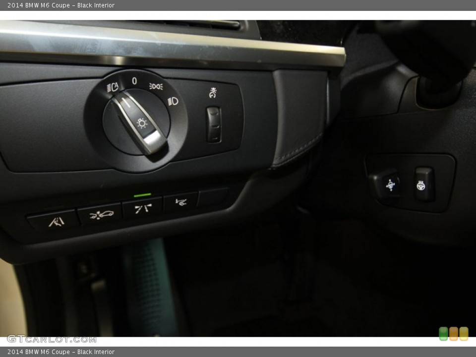 Black Interior Controls for the 2014 BMW M6 Coupe #81430355