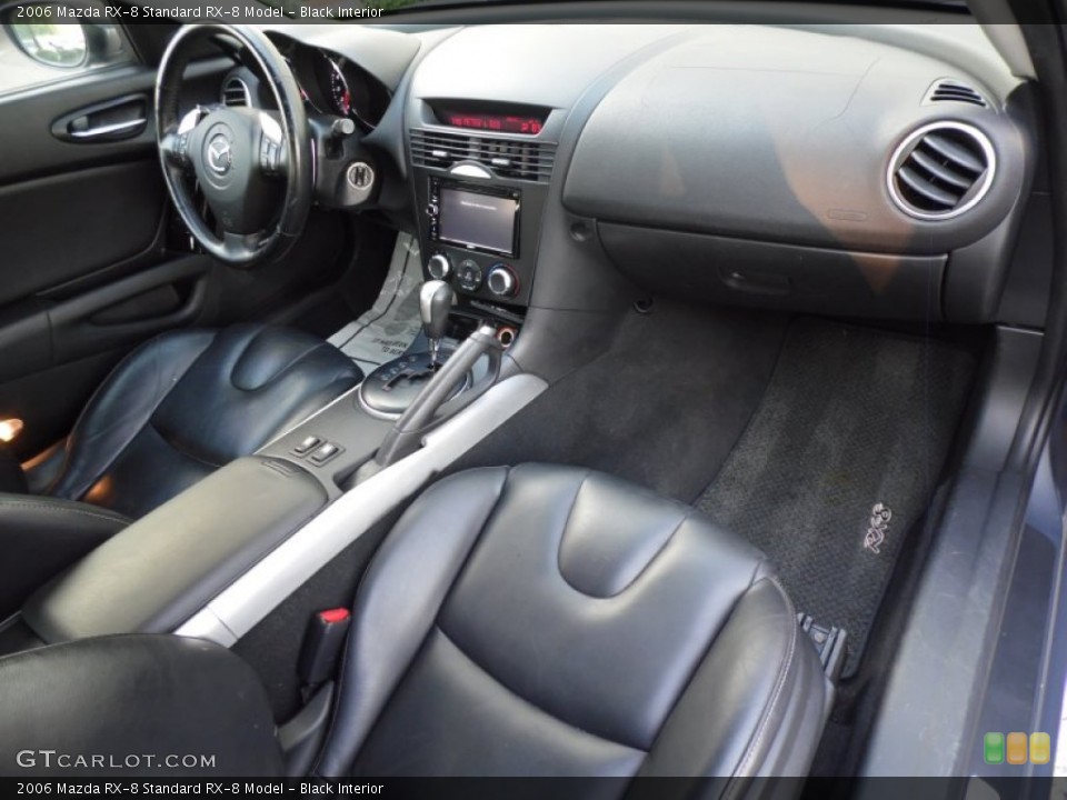 Black Interior Dashboard for the 2006 Mazda RX-8  #81430935