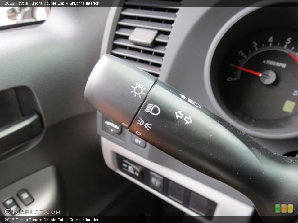 Graphite Interior Controls for the 2013 Toyota Tundra Double Cab #81431985