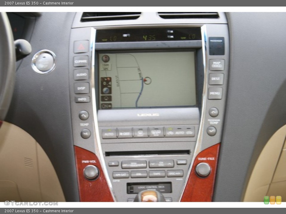 Cashmere Interior Navigation for the 2007 Lexus ES 350 #81432999