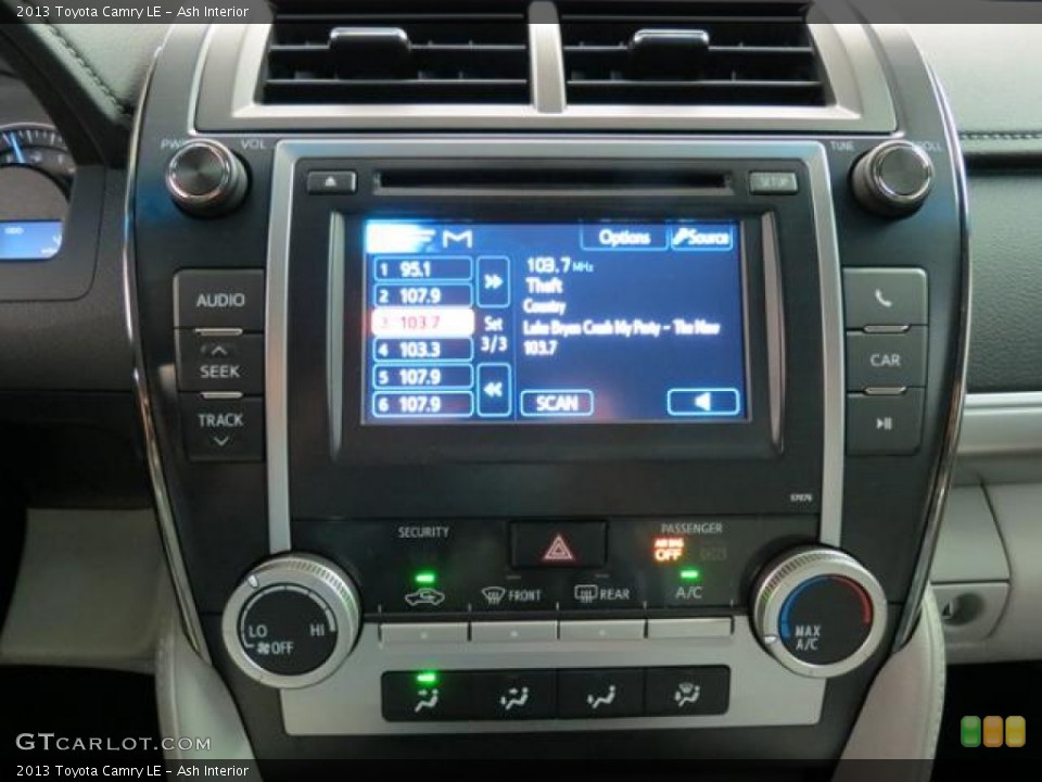 Ash Interior Controls for the 2013 Toyota Camry LE #81433254