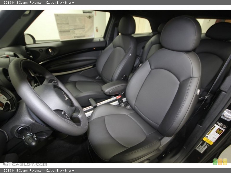 Carbon Black Interior Front Seat for the 2013 Mini Cooper Paceman #81433366