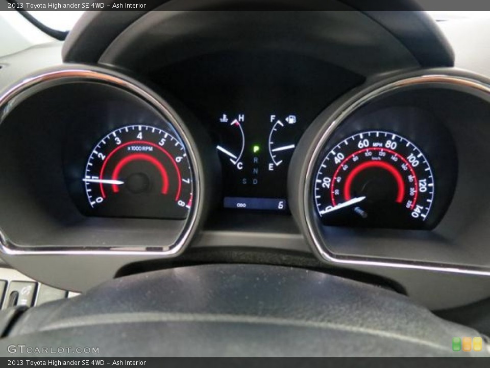 Ash Interior Gauges for the 2013 Toyota Highlander SE 4WD #81434937