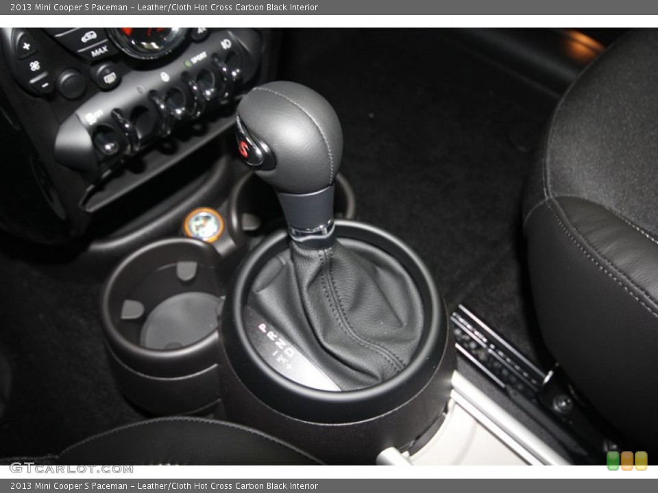 Leather/Cloth Hot Cross Carbon Black Interior Transmission for the 2013 Mini Cooper S Paceman #81435008