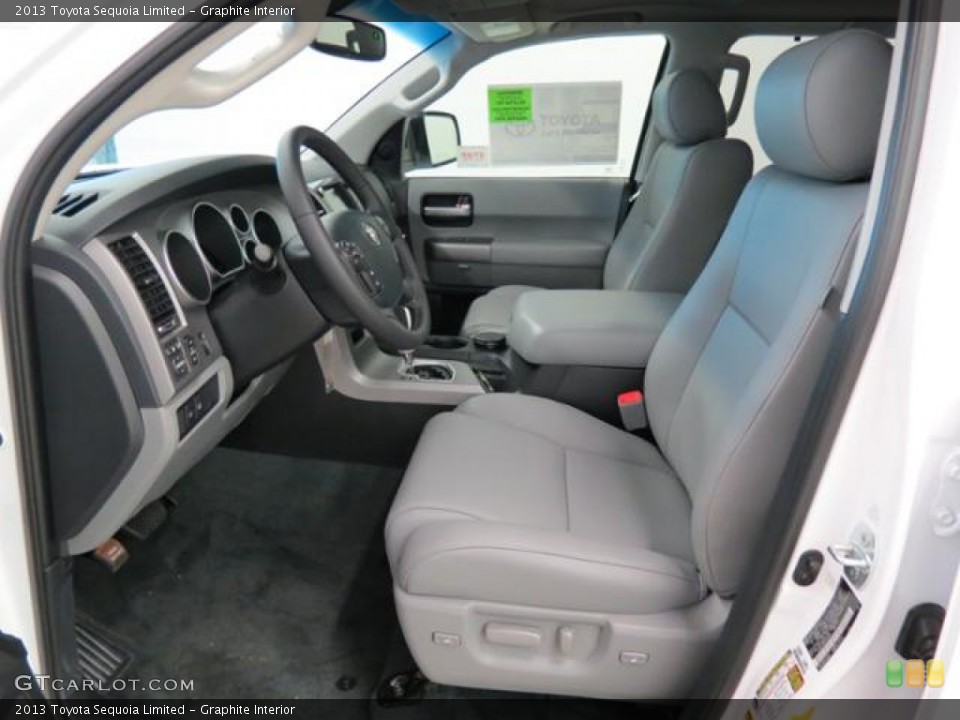 Graphite Interior Photo for the 2013 Toyota Sequoia Limited #81435772