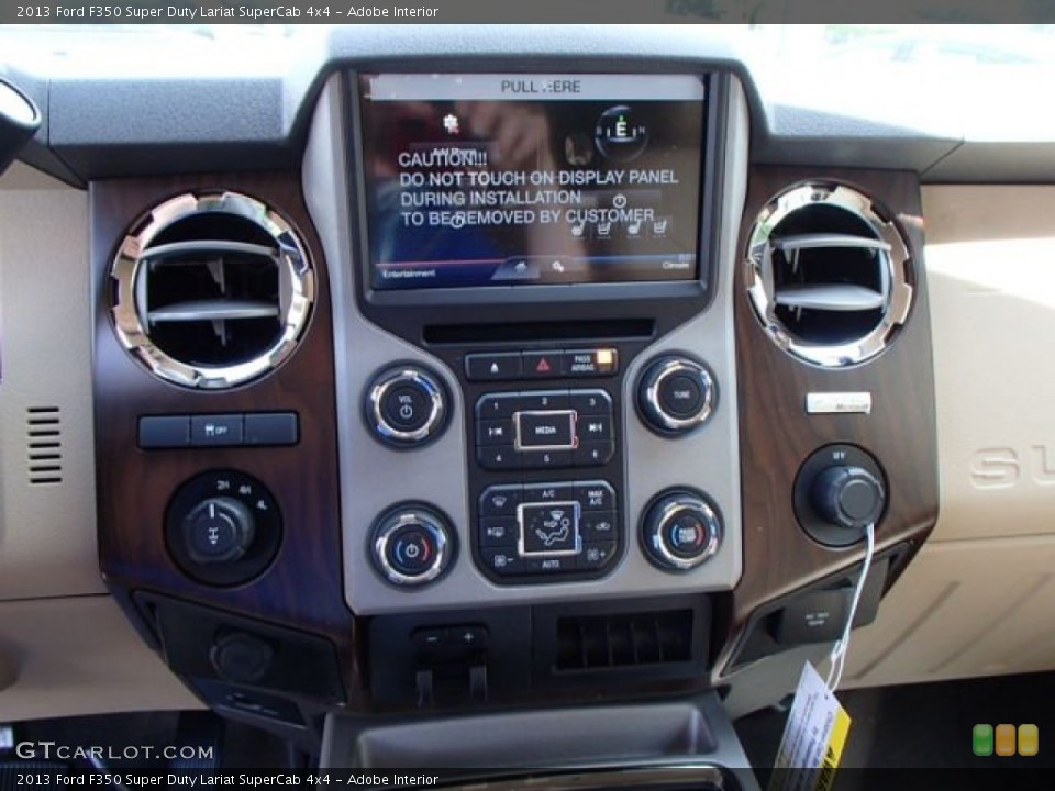 Adobe Interior Controls for the 2013 Ford F350 Super Duty Lariat SuperCab 4x4 #81436626