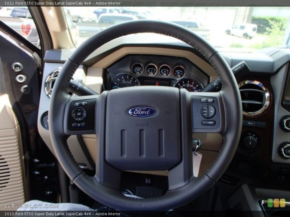 Adobe Interior Steering Wheel for the 2013 Ford F350 Super Duty Lariat SuperCab 4x4 #81436690
