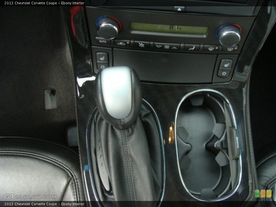 Ebony Interior Transmission for the 2013 Chevrolet Corvette Coupe #81437715