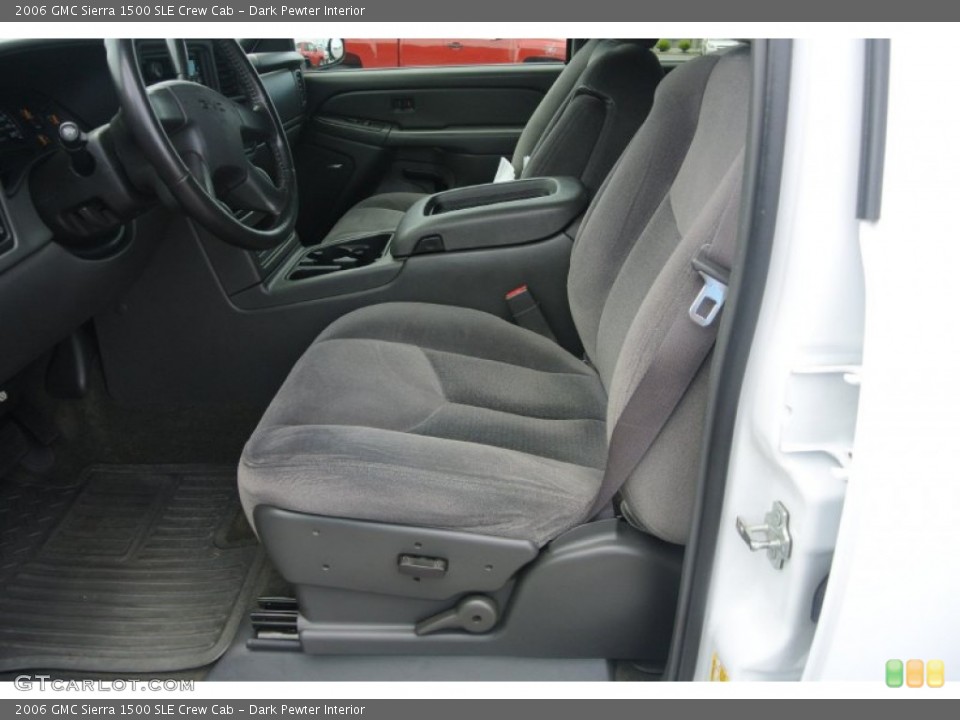 Dark Pewter Interior Photo for the 2006 GMC Sierra 1500 SLE Crew Cab #81437740