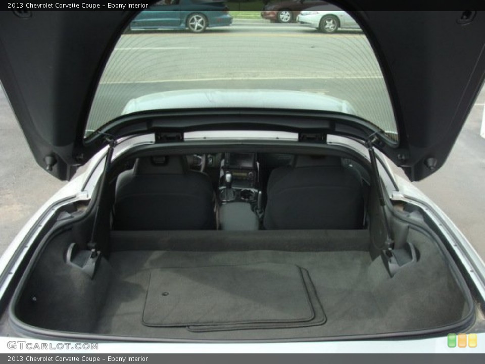 Ebony Interior Trunk for the 2013 Chevrolet Corvette Coupe #81437741