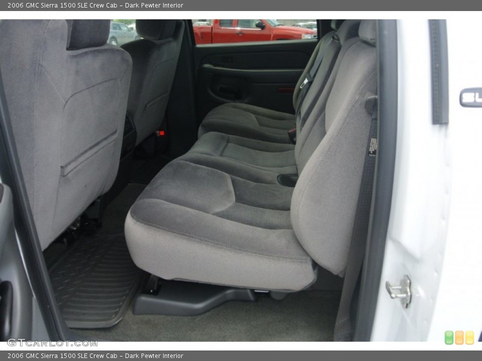 Dark Pewter Interior Rear Seat for the 2006 GMC Sierra 1500 SLE Crew Cab #81437852