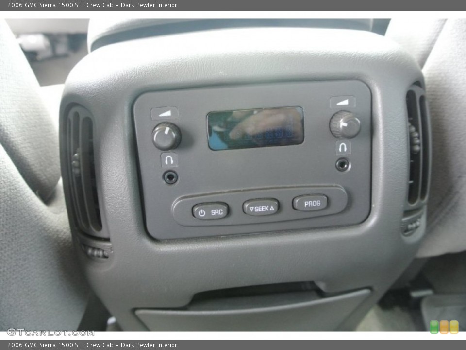 Dark Pewter Interior Controls for the 2006 GMC Sierra 1500 SLE Crew Cab #81437893