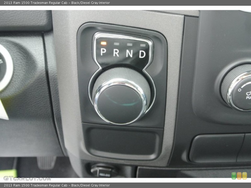 Black/Diesel Gray Interior Transmission for the 2013 Ram 1500 Tradesman Regular Cab #81440254