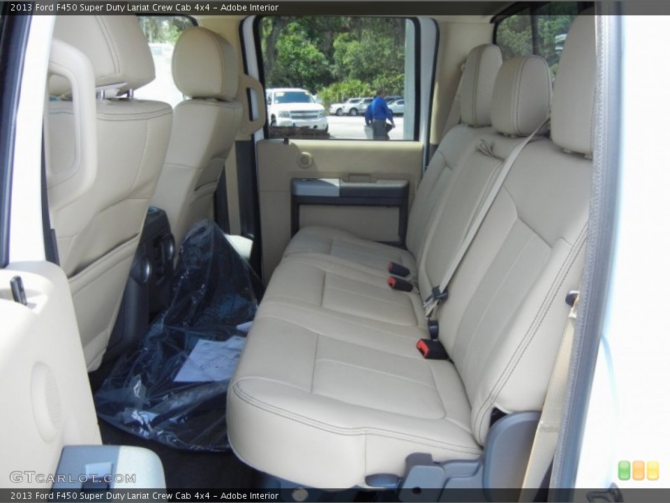 Adobe Interior Rear Seat for the 2013 Ford F450 Super Duty Lariat Crew Cab 4x4 #81440554