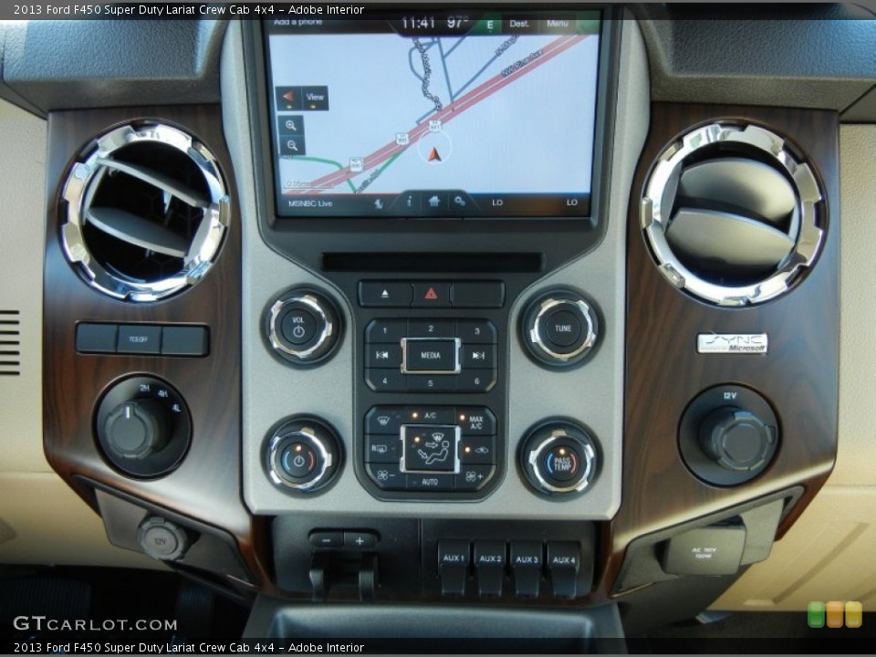 Adobe Interior Controls for the 2013 Ford F450 Super Duty Lariat Crew Cab 4x4 #81440661