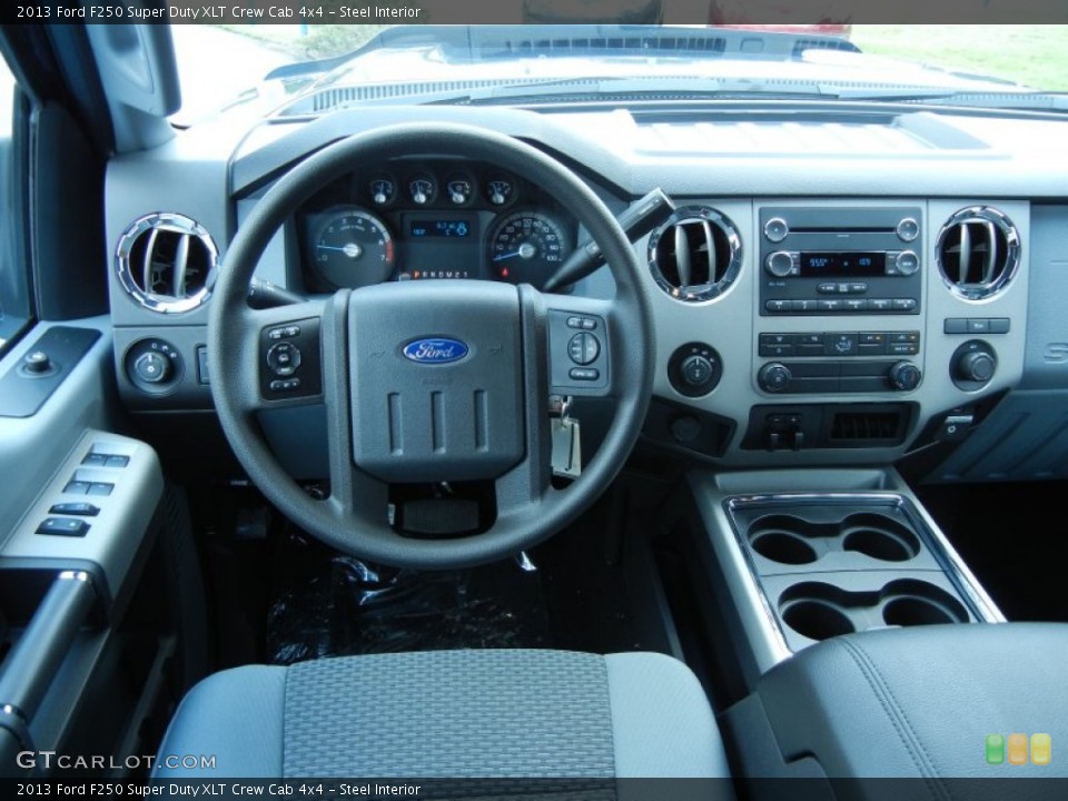 Steel Interior Dashboard for the 2013 Ford F250 Super Duty XLT Crew Cab 4x4 #81442291