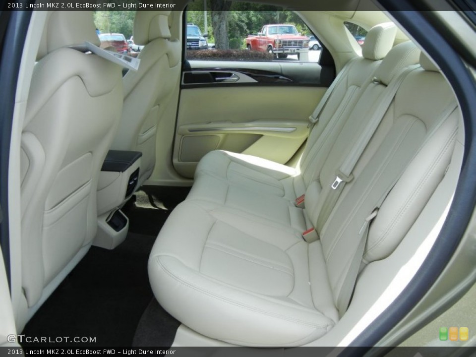 Light Dune Interior Rear Seat for the 2013 Lincoln MKZ 2.0L EcoBoost FWD #81442919