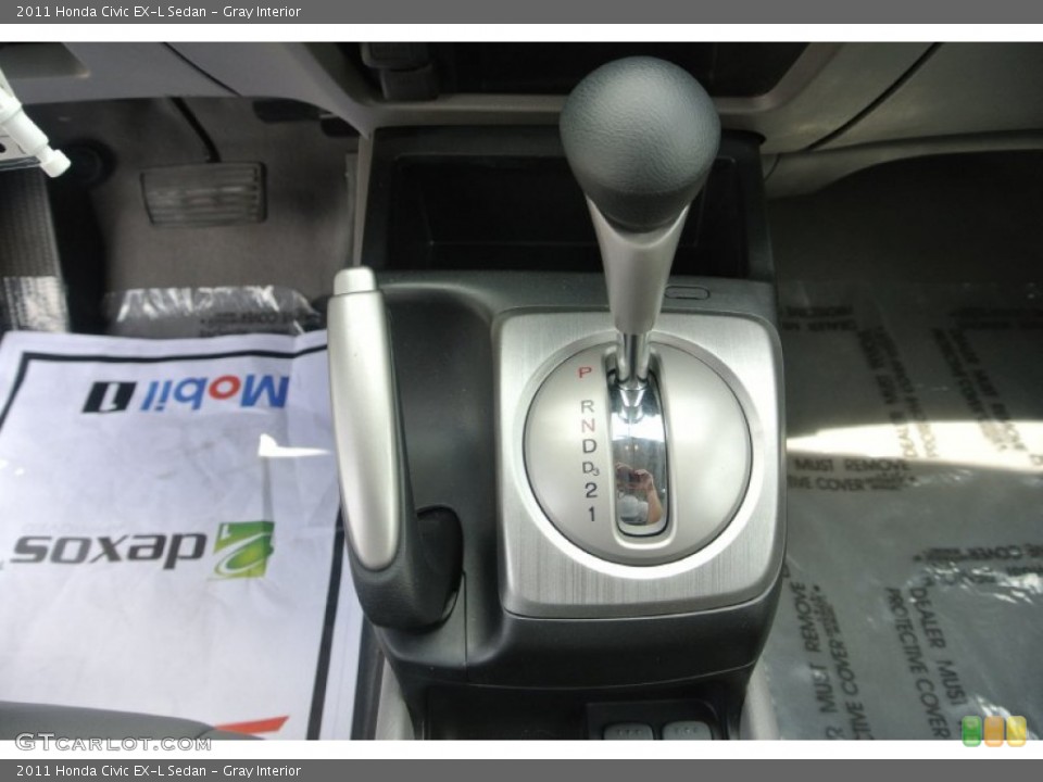 Gray Interior Transmission for the 2011 Honda Civic EX-L Sedan #81448203