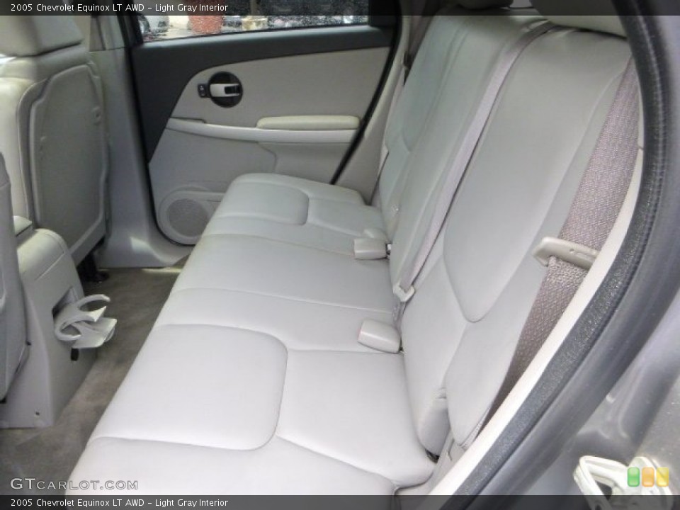 Light Gray Interior Rear Seat for the 2005 Chevrolet Equinox LT AWD #81448860