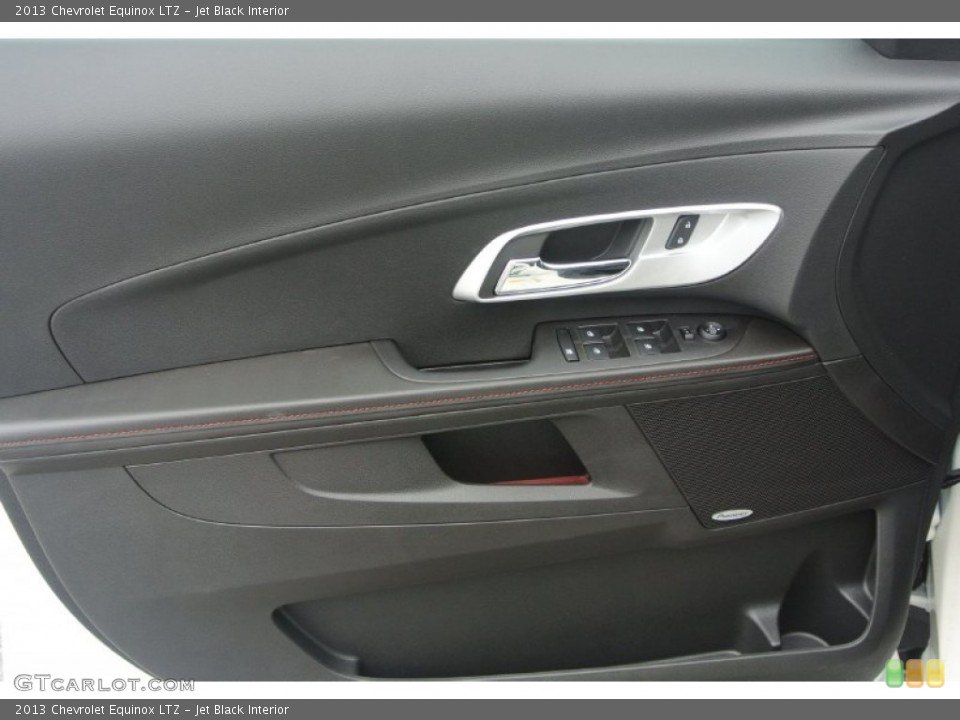 Jet Black Interior Door Panel for the 2013 Chevrolet Equinox LTZ #81449709
