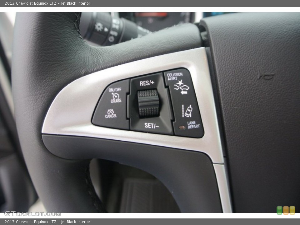 Jet Black Interior Controls for the 2013 Chevrolet Equinox LTZ #81449766