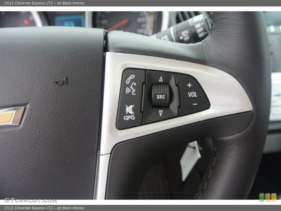 Jet Black Interior Controls for the 2013 Chevrolet Equinox LTZ #81449781