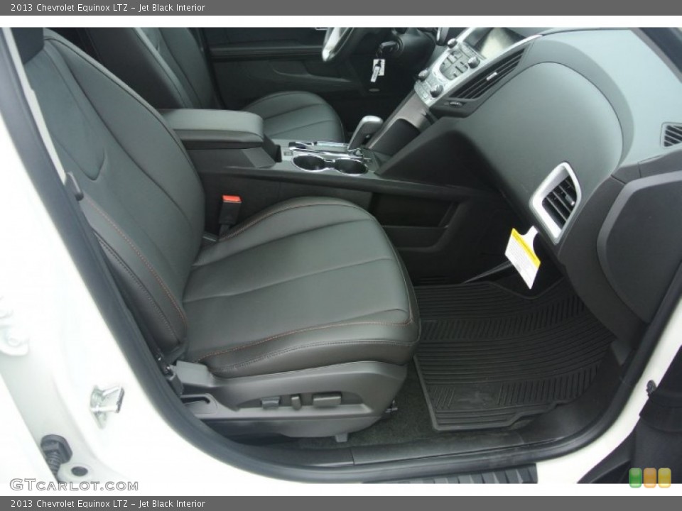Jet Black Interior Front Seat for the 2013 Chevrolet Equinox LTZ #81449841