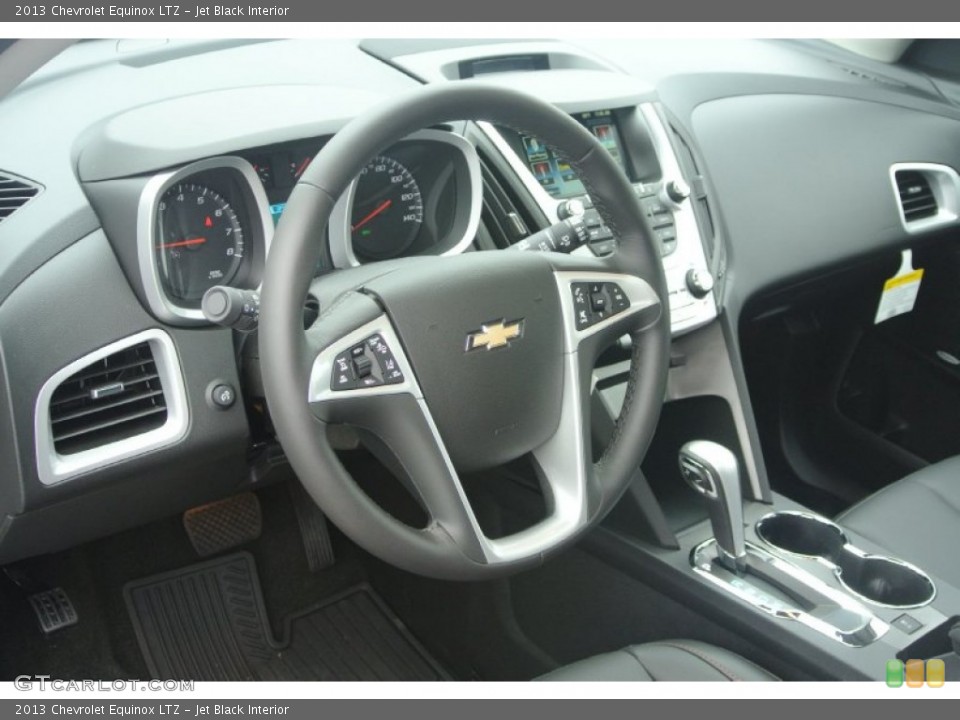 Jet Black Interior Dashboard for the 2013 Chevrolet Equinox LTZ #81449904