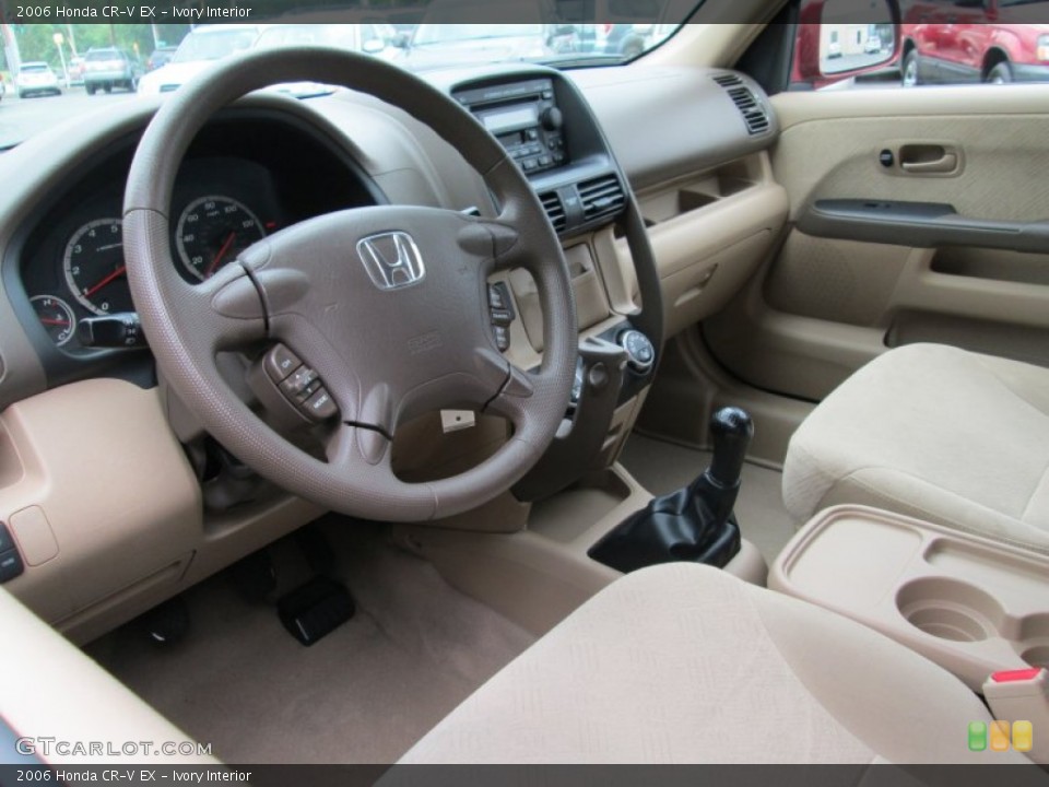 Ivory Interior Photo for the 2006 Honda CR-V EX #81450201