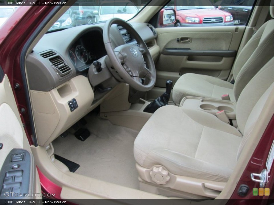 Ivory Interior Front Seat for the 2006 Honda CR-V EX #81450216
