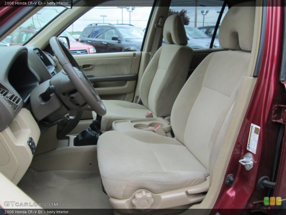 Ivory Interior Front Seat for the 2006 Honda CR-V EX #81450265