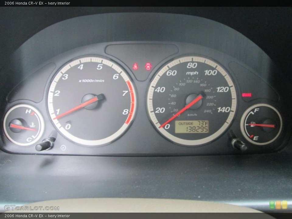 Ivory Interior Gauges for the 2006 Honda CR-V EX #81450441