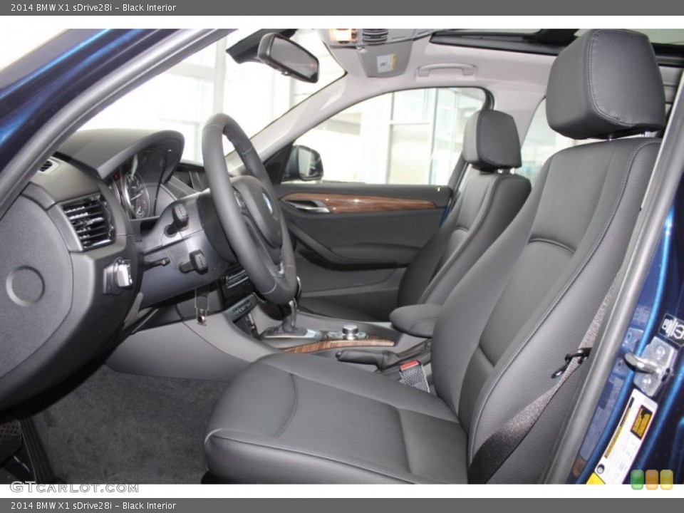 Black Interior Photo for the 2014 BMW X1 sDrive28i #81451911