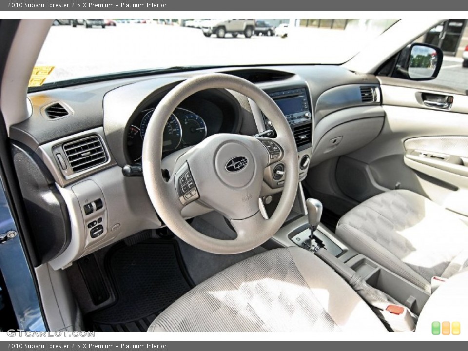 Platinum Interior Photo for the 2010 Subaru Forester 2.5 X Premium #81452148