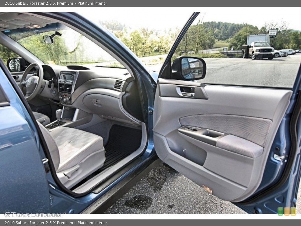 Platinum Interior Door Panel for the 2010 Subaru Forester 2.5 X Premium #81452204