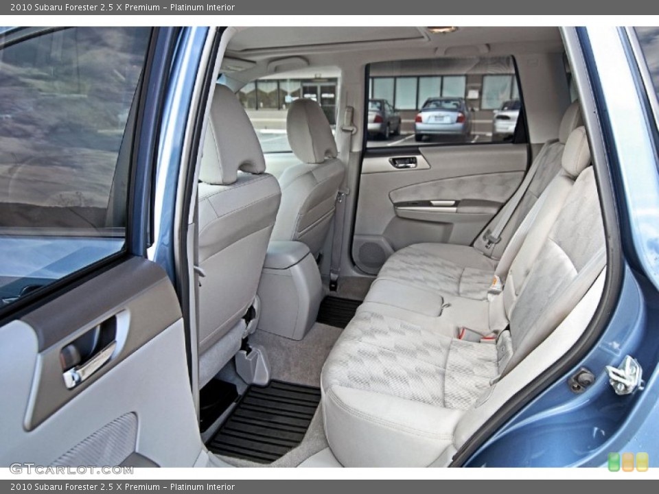 Platinum Interior Rear Seat for the 2010 Subaru Forester 2.5 X Premium #81452210