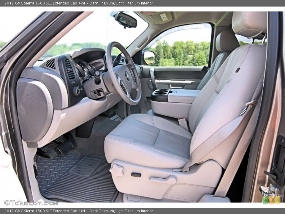 Dark Titanium/Light Titanium Interior Photo for the 2012 GMC Sierra 1500 SLE Extended Cab 4x4 #81452313