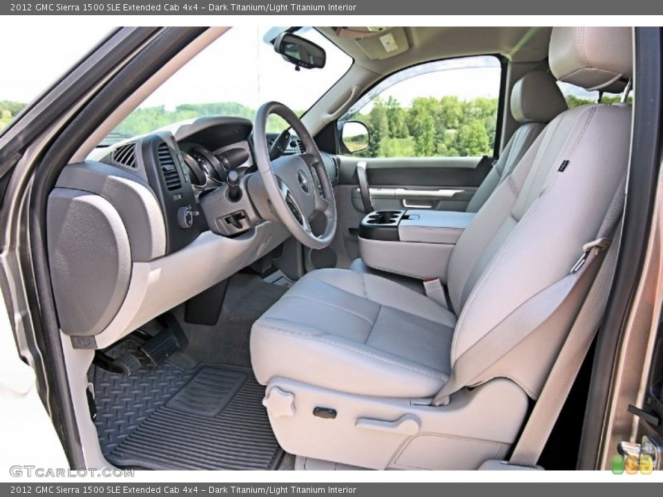 Dark Titanium/Light Titanium Interior Front Seat for the 2012 GMC Sierra 1500 SLE Extended Cab 4x4 #81452331