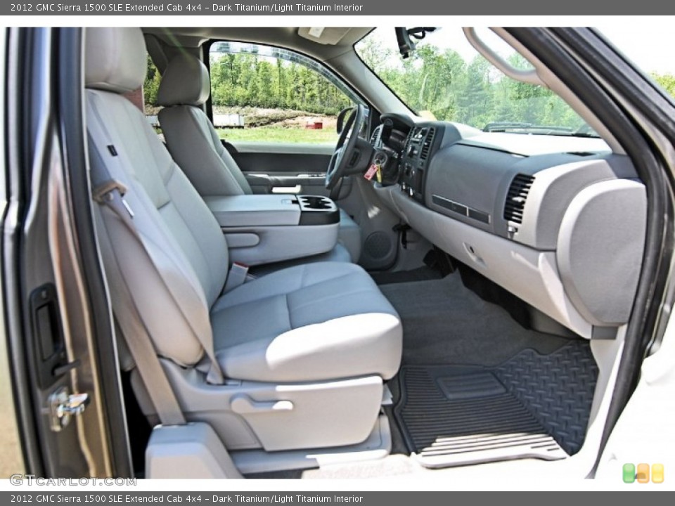 Dark Titanium/Light Titanium Interior Front Seat for the 2012 GMC Sierra 1500 SLE Extended Cab 4x4 #81452358