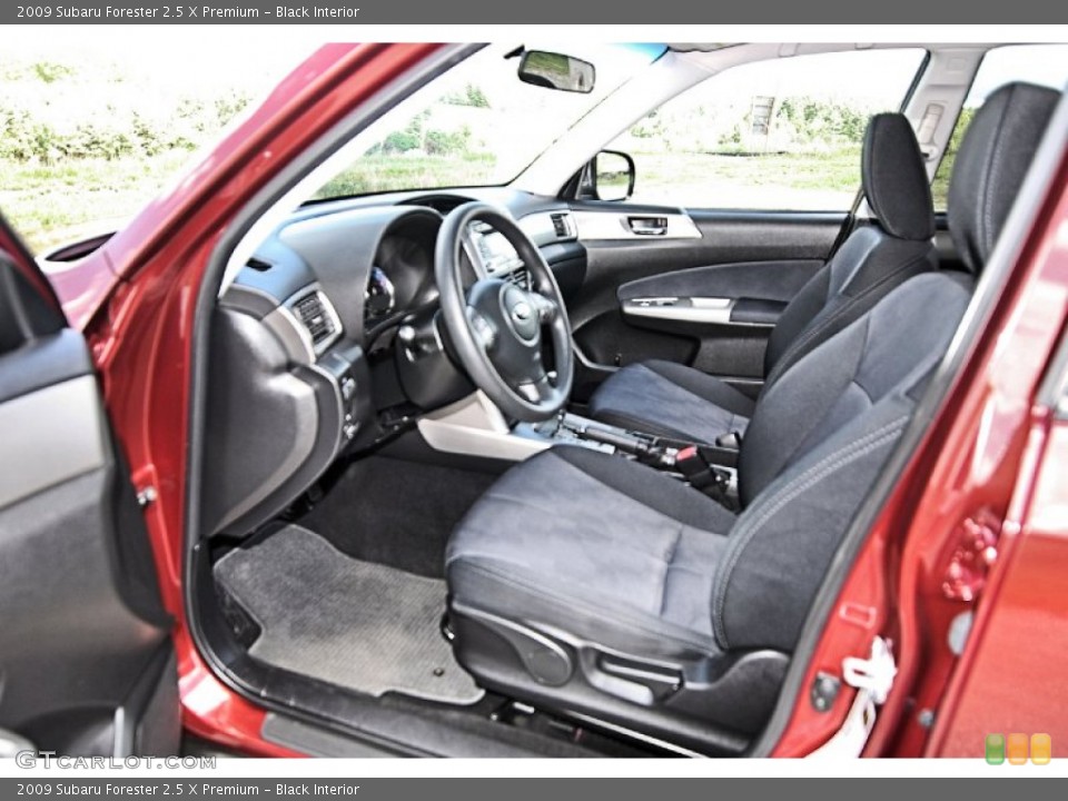 Black Interior Photo for the 2009 Subaru Forester 2.5 X Premium #81452508