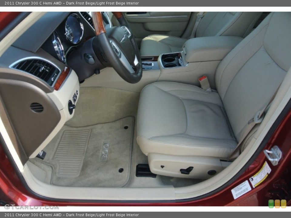 Dark Frost Beige/Light Frost Beige Interior Photo for the 2011 Chrysler 300 C Hemi AWD #81452790