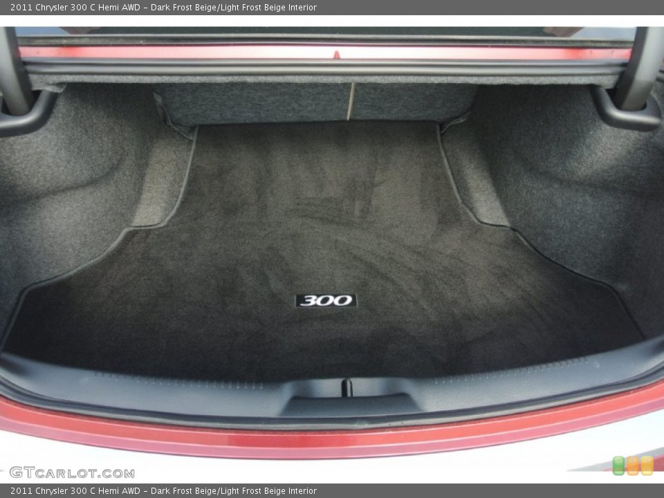 Dark Frost Beige/Light Frost Beige Interior Trunk for the 2011 Chrysler 300 C Hemi AWD #81452859