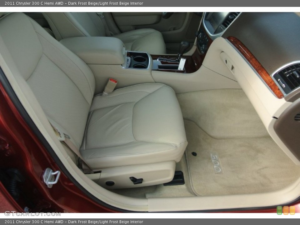 Dark Frost Beige/Light Frost Beige Interior Front Seat for the 2011 Chrysler 300 C Hemi AWD #81452865