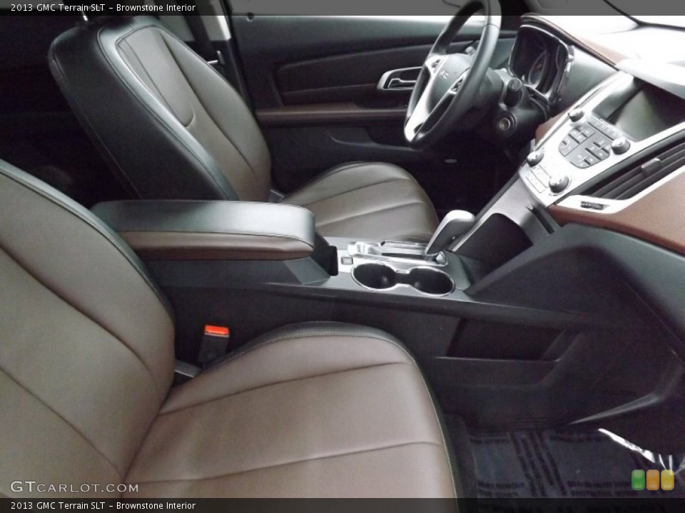 Brownstone Interior Front Seat for the 2013 GMC Terrain SLT #81453948