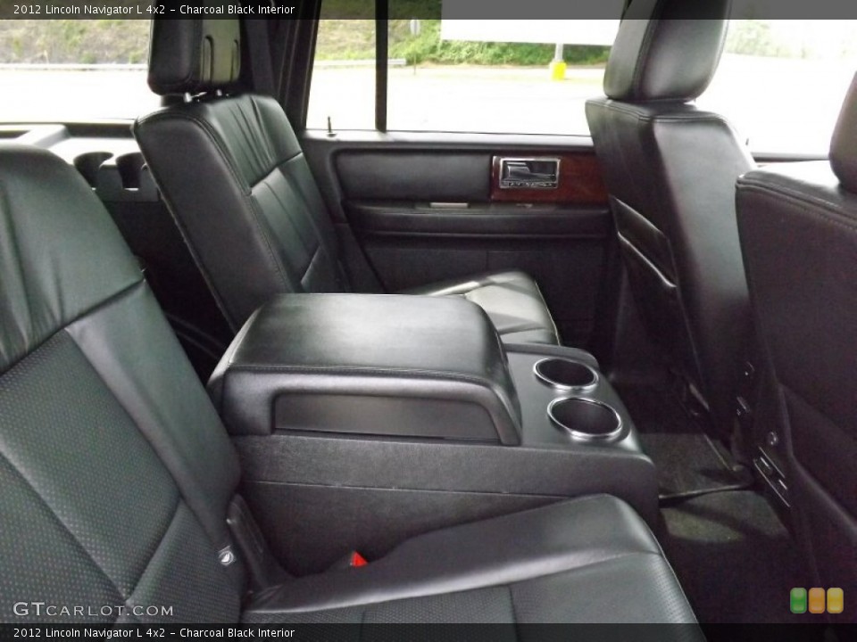 Charcoal Black Interior Rear Seat for the 2012 Lincoln Navigator L 4x2 #81454311