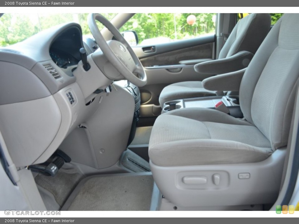 Fawn Interior Photo for the 2008 Toyota Sienna CE #81457181