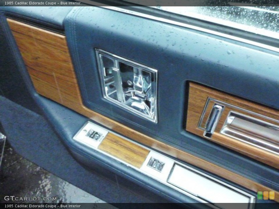 Blue Interior Door Panel For The 1985 Cadillac Eldorado